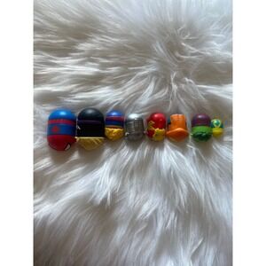 Disney Tsum Tsum Marvel Superhero Vinyl Figure‎ 8pc Lot